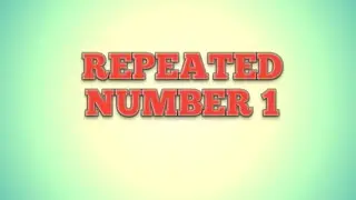REPEATED NUMBERS 1  11  111 1111 11111 111111 IN LOSHU GRID multiple 1 REPEATED NUMBER IN NUMEROLOGY