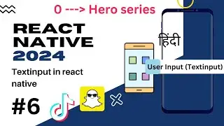 Mastering React Native TextInput in Hindi 2024(part 6)