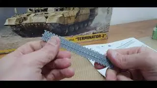 Ошибка в инструкции по сборке секций траков модели БМПТ 