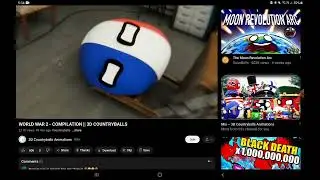 reacting to 3D country ball animations