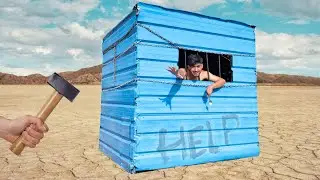 Unbreakable metal box breaking challenge 😱 looser will get punishment