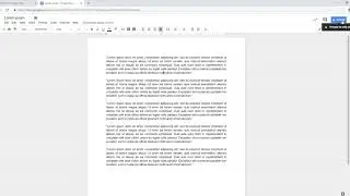 Google Docs - Sharing