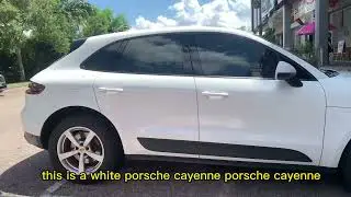 Bapak excited Parking Tengah Mustang GTR and PORSCHE, Anak rilex jer