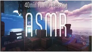 ASMR in minecraft | sea ​​travel | 40 minutes | sound of water