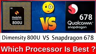 Snapdragon 678 vs Dimensity 800u | Dimensity 800u vs Snapdragon 678 Comparison