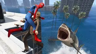 GTA 5 Funny Spiderman ragdolls vol.3 (Euphoria physics)