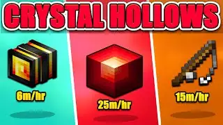 How to Make Money from the Crystal Hollows | Hypixel skyblock