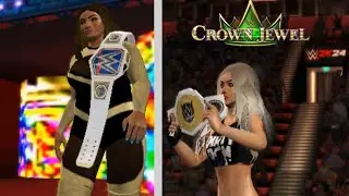 WWE 2K24 PS2 | Liv Morgan vs Nia Jax | Crown Jewel 2024