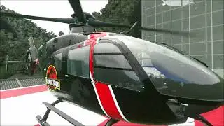 MSFS 2020 H135 Jurassic Flight