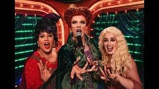 Watch Jay Armstrong Johnson and the Sanderson Sisters' Epic 