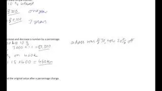 intro to percentage change