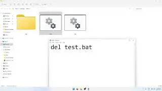 Delete any file using Batch File Batch Programming Create Malware #batch #windows #programming