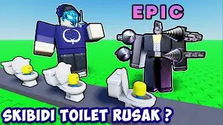 ROBLOX TOWER SKIBIDI TOILET IS BROKEN? | Roblox Toilet Tower Defense Indonesia