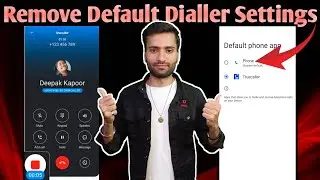 How to remove truecaller as default dialer l How to disable Truecaller as default dialer l