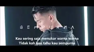 Naim Daniel - Sempurna Lirik Video