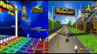 [MARIO KART WII DELUXE] SHELL & BANANA CUP! (150cc)