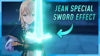 Activating Jean's Special Skill ( Genshin Impact )