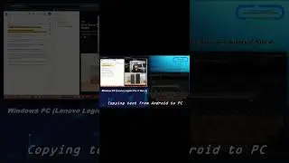 Microsoft Windows 11 Phone Link | Copying Text: Android & Windows!