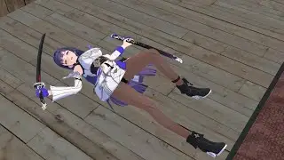 MMD 吹っ飛び→ダウン