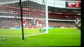 Арсенал-Тотенхем 2012 5-2 все голы(почти)