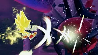 Super Sonic's Cross Slash Phantom Rush Is A Noise Machine...