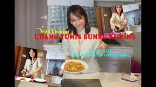 UDANG TUMIS BUMBU KUNINGIIDAUN BAWANGNYA BELUM KEPOTONG SEMUA