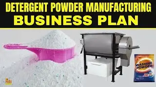 Starting a Detergent Powder Making Business || Washing Powder Making Business