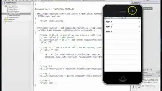 iOS Tutorial: Displaying an indicator to the right of your table view row - Accessory
