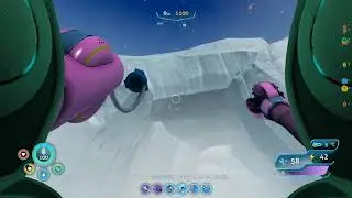 Subnautica Below Zero. Signs on top of Glacial Basin