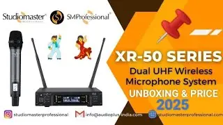 Studiomaster XR-50 Microphone Unboxing // Studiomaster XR-50 Microphone Review And Price Details 