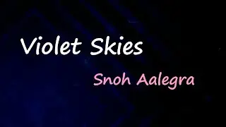 Snoh Aalegra - VIOLET SKIES (Lyrics)