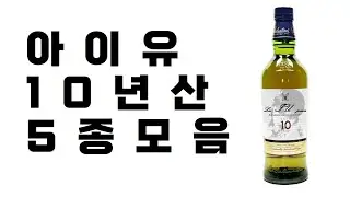 아이유 10년산 5종 모음