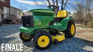 John Deere GT225 Restoration (FINALE)