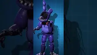 Анимация Олд бонни из FNAF AR (Animation Withered Bonnie from FNAF AR)