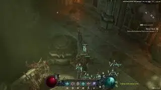 Diablo 4 Act 1 Campaign ENDING - Necromancer (Dungeon Gameplay)