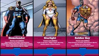 Top 20 | Most Powerful Supes in The Boys Comics