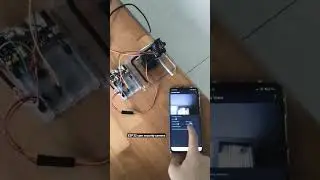ESP32 camera + dual axis servo. Control over internet 