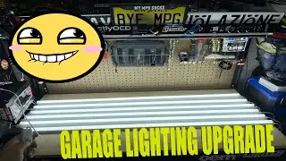 Garage Workbench Lighting Upgrade