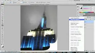 Photoshop image page curl effect