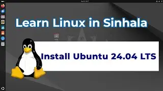 install ubuntu 24 04 LTS using virtual box in sinhala