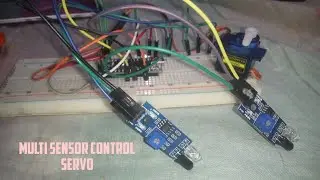 Servo Control with multiple  Sensor | IR sensor and Ardunio.