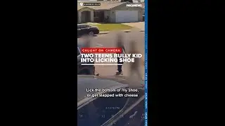 Teens arrested after caught on camera bullying boy: 'lick the bottom of my shoe'