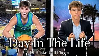 I HATE FINALS! D1 Basketball Player Day In The Life