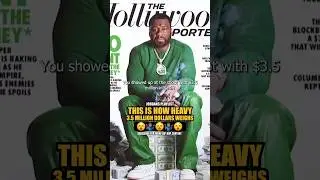 50 Cent explains how heavy 3.5 Million Dollars Weighs 💰🤷🏽‍♂️💯 #50cent #hiphop #rap