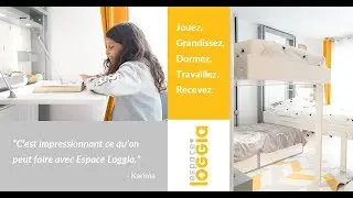 #Loggiatalks - Optimisation d'espace pour chambre d'enfants