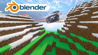 Minecraft + Beamng + Blender = ?