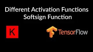 Activation Functions- Softsign Function