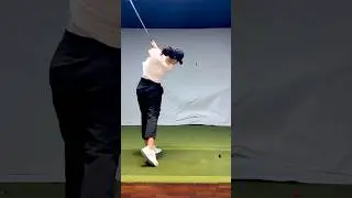 KLPGA TOUR PRO 박송이 아이언 스윙 측면 영상 #golf #golfswing