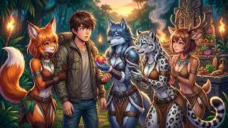 He Only Wanted To Stay Alive, But The Beast Girls Around Him Slowly Grew Attached To Him!