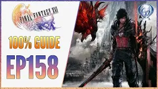 [EP158] FF16 100% Walkthrough NG+ | Trial by Ice Final Fantasy Mode